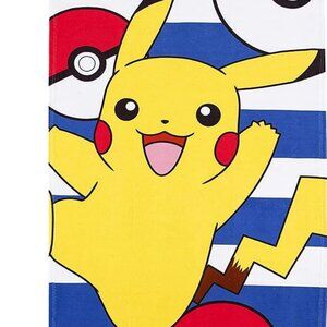 Pokemon Pikachu Microfiber Pool Bath Beach Towel